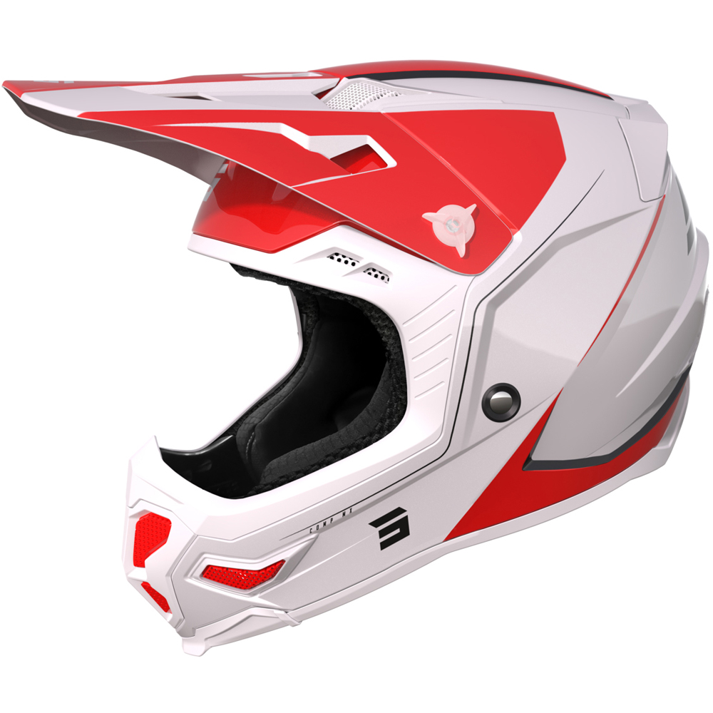 Casque SHOT FURIOUS CORE RED PEARLY