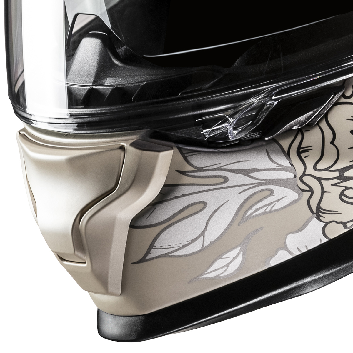 casque hjc f71 eliz beige l atelier moto chantonnay en vendée