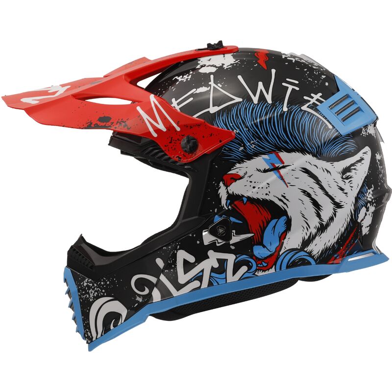 casque ls2 mx437j evo II fast mini starmaw 46437J3332 l atelier moto chantonnay en vendée