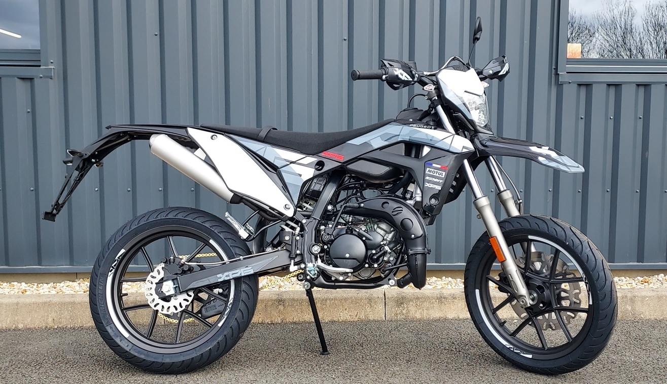 Peugeot XP6 50 SUPERMOTARD E5+ GREY