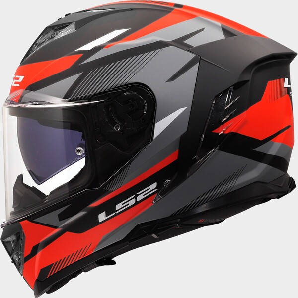 Casque LS2 STORM III FF818 KOMAI BLACK RED