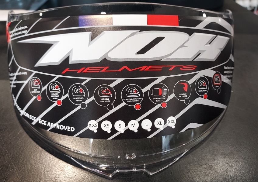 Visière NOX casque N918