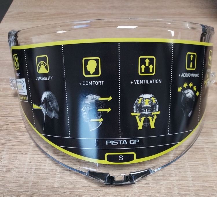Visière AGV Casque PISTA et CORSA