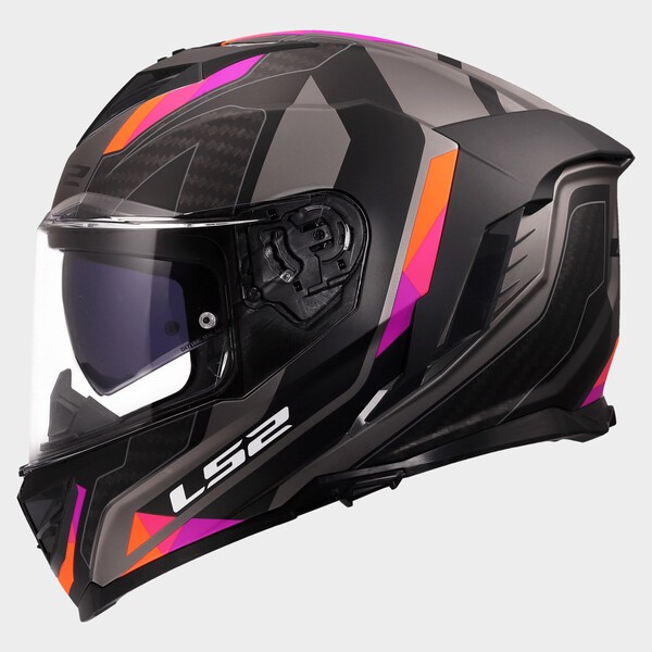 Casque LS2 STORM III FF818 SPORTY GREY PURPLE