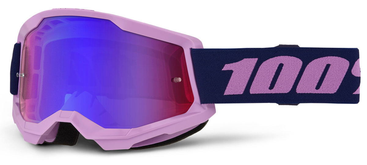 Masque STRATA 2 VIOLET - ECRAN MIRROR ROUGE/BLEU