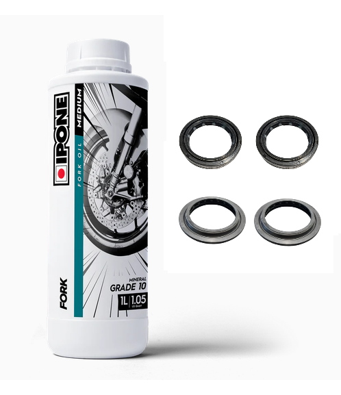 PACK JOINTS SPI, CACHES POUSSIÈRE ET HUILE DE FOURCHE POUR FANTIC